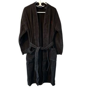 Polo Ralph Lauren TerryCloth Robe Housecoat 100%Cotton Navy Men’s Small Medium